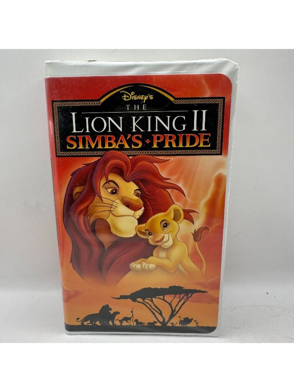 The Lion King II Simbas Pride VHS 1998 Disney Clamshell Animated Movie
